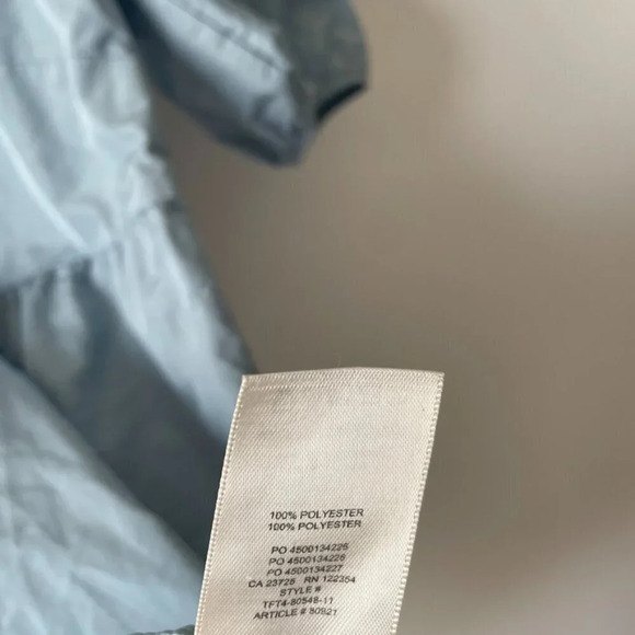 Aritzia Wilfred Taffeta Babydoll Fantasy Dress Light Blue Size Small - Picture 8 of 8